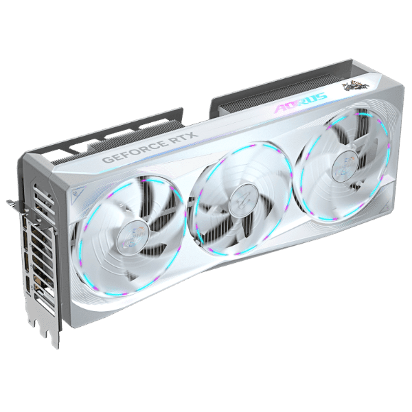 כרטיס מסך AORUS GeForce RTX 5080 MASTER ICE 16G White 16GB GDDR7