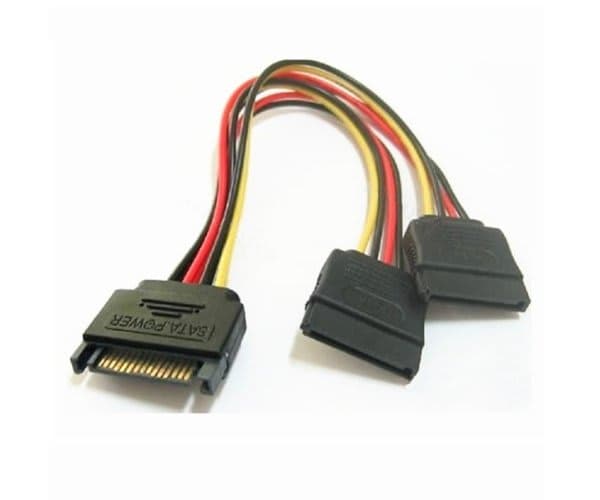 Generic Cable Sata Male to 2XSATA Female — Preview 2