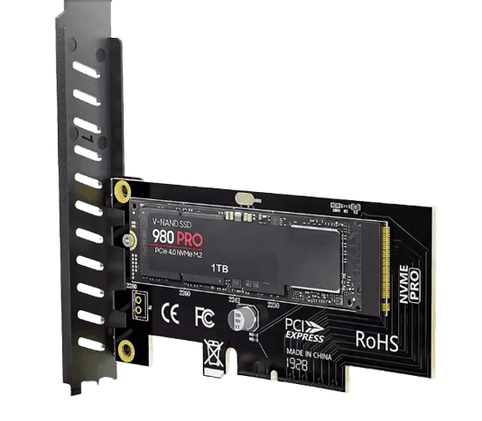 Generic Кабель PCIe x4 to M.2 Adapter Support 2280 M.2 — Миниатюра 4
