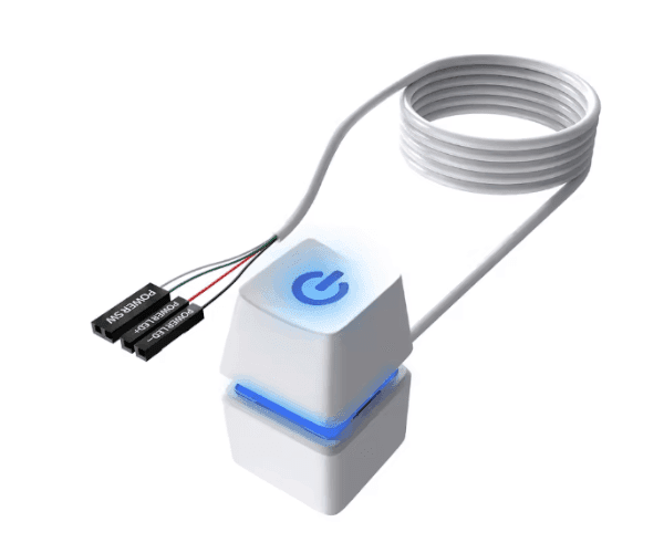 Generic Cable Pc Power Reset Button With RGB — Image 1 | PuzzlePC