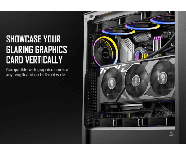 Аксессуар Antec Shift Vertical GPU Bracket incl PCIE4.0 riser — Миниатюра 5