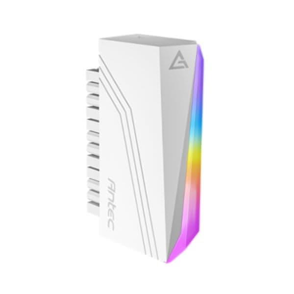 Кабель 90 מעלות ל24-פין ARGB White Adapter °Antec 24-pin 90 — Миниатюра 4