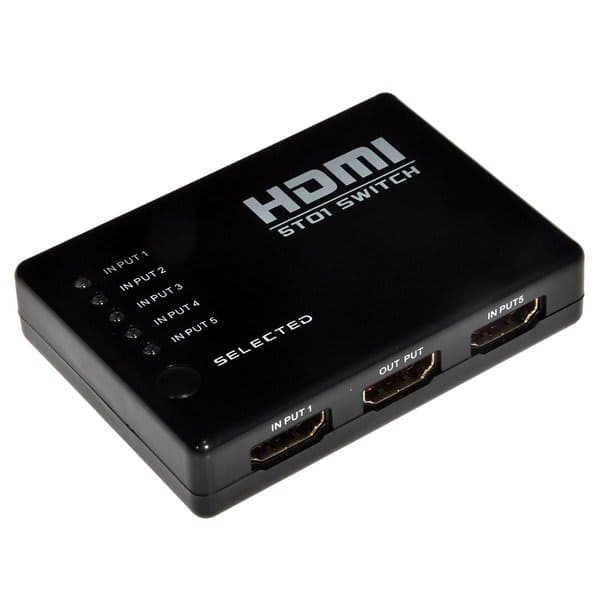 Generic HDMI Switch 1 to 3 כולל שלט — Preview 2