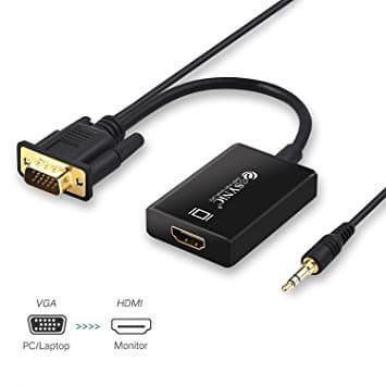 VGA to HDMI Converter With Audio USB-power