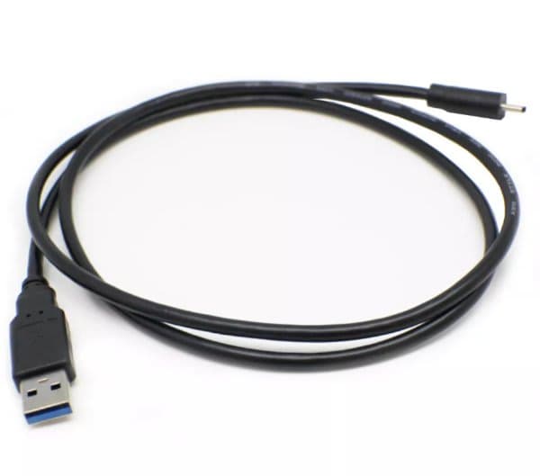 Кабель USB-C Type C To USB3.0 M/M Black Cable 1.0m