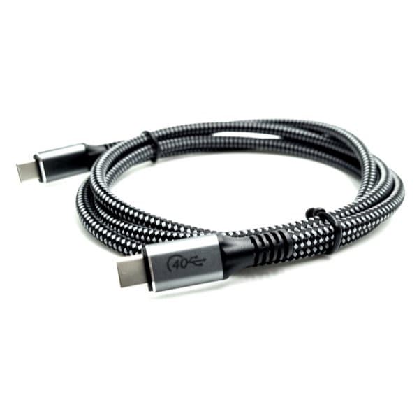 Кабель USB-C נתונים מהיר GOLD TUCH USB3.1 gen 2X2 Type-C to Type-C 20G 3m