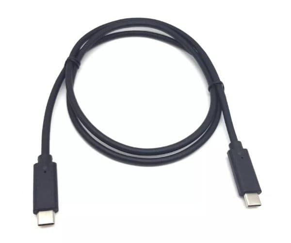 Generic Cable USB-C טעינה ונתונים Type-C To Type-C USB 3.1 10G 1M Black — Image 1 | PuzzlePC