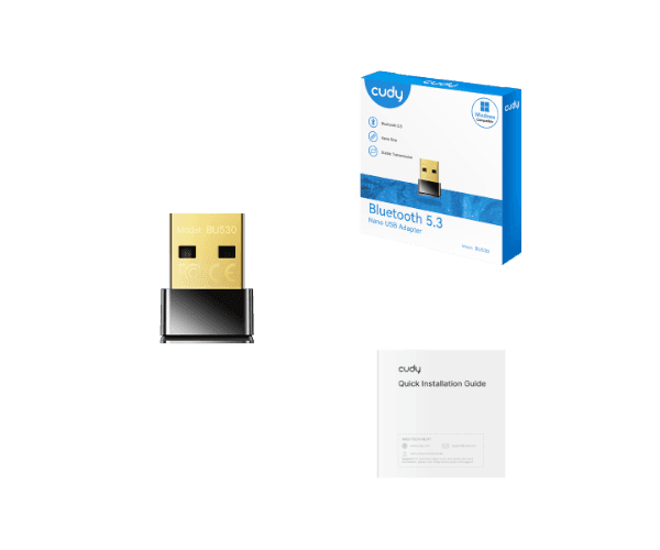 Кабель Cudy Bluetooth 5.3 Nano USB adapter — Миниатюра 3