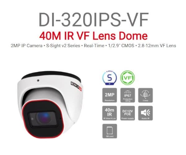 Provision IP DI-320IPS-VF POE IP67 40M IR SD Support — Фото 1 | PuzzlePC