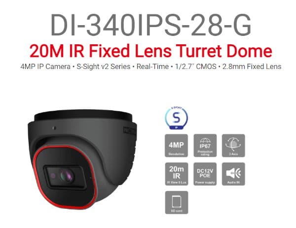 Provision DI-340IPS-28-G 4MP IP 2.8MM FIXED Grey — Preview 6