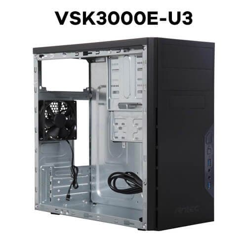 Case Antec VSK3000B-U3 Mini TOWER mini-ATX CASE — Preview 3
