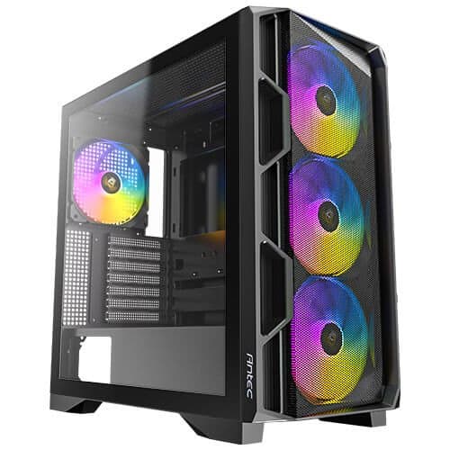 Корпус Antec AX1000 ARGB Mid Tower E-ATX 4X140MM SIDE GLASS