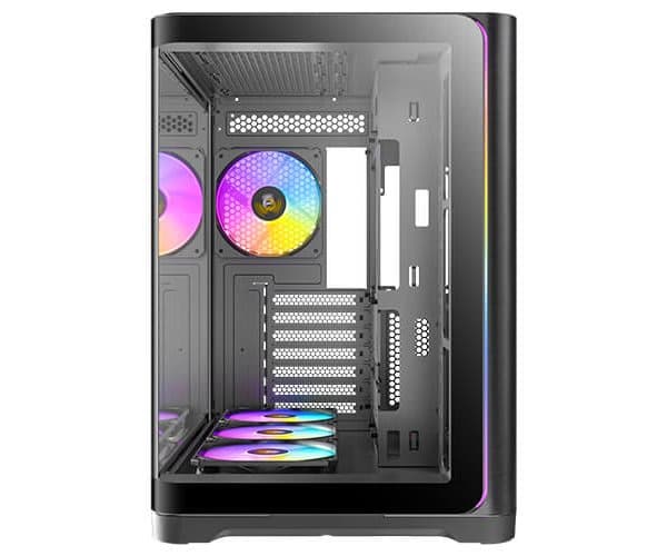 Корпус Antec C5 Curve ARGB Mid-Tower ATX 4x FANS Type-C — Миниатюра 7