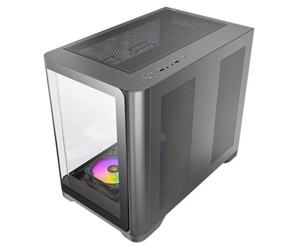 Корпус Antec C5 Curve ARGB Mid-Tower ATX 4x FANS Type-C — Миниатюра 9