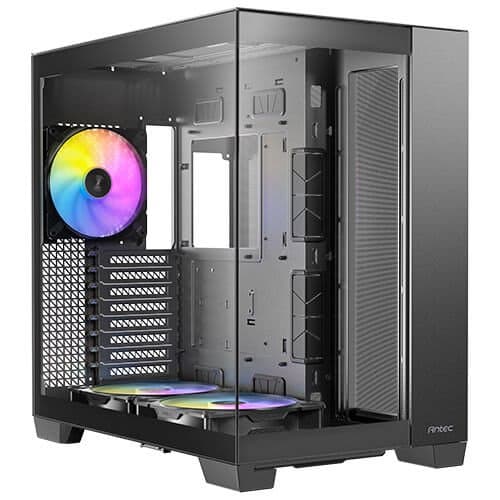 Case Antec C8 RGB E-ATX Mid-Tower 3X ARGB FANS Incl Black