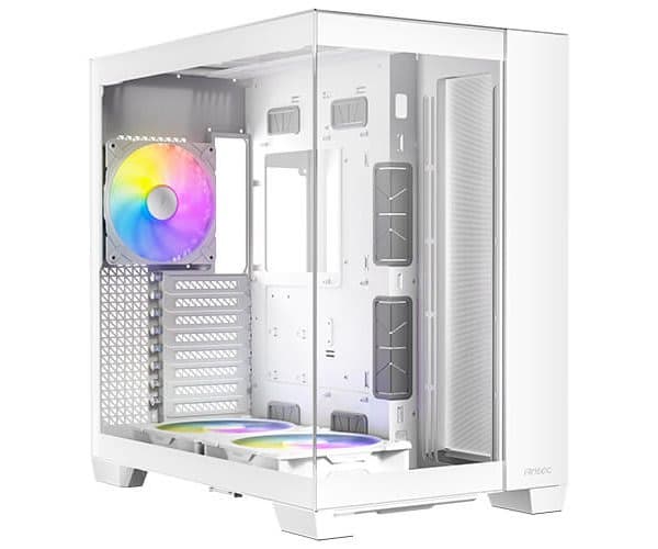 Корпус Antec C8 ARGB E-ATX Mid-Tower 3X FANS Incl White — Миниатюра 4