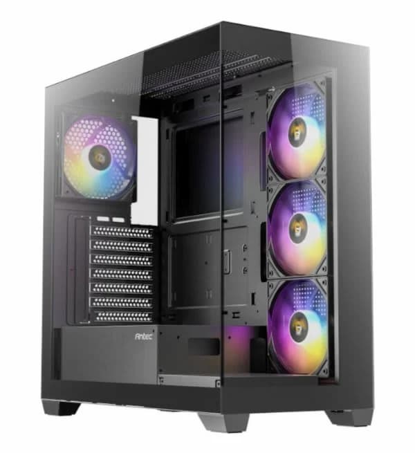 Case Antec CX300 ARGB Black Mid-Tower 4x120mm Fan Include