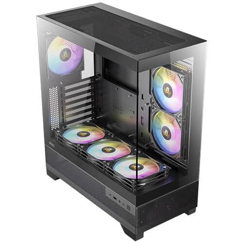 Корпус Antec CX700 ARGB BLACK ATX 3X120MM FANS USB-C — Миниатюра 2