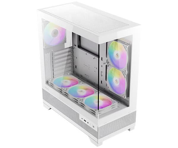Корпус Antec CX700 ARGB White ATX 3X120MM FANS USB-C — Миниатюра 5