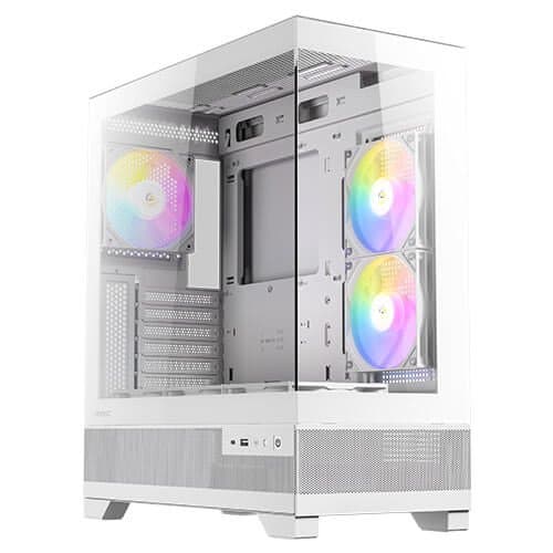 Корпус Antec CX700 ARGB White ATX 3X120MM FANS USB-C — Миниатюра 9