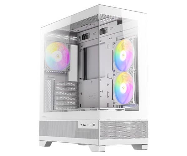 Корпус Antec CX700 ARGB White ATX 3X120MM FANS USB-C — Миниатюра 4