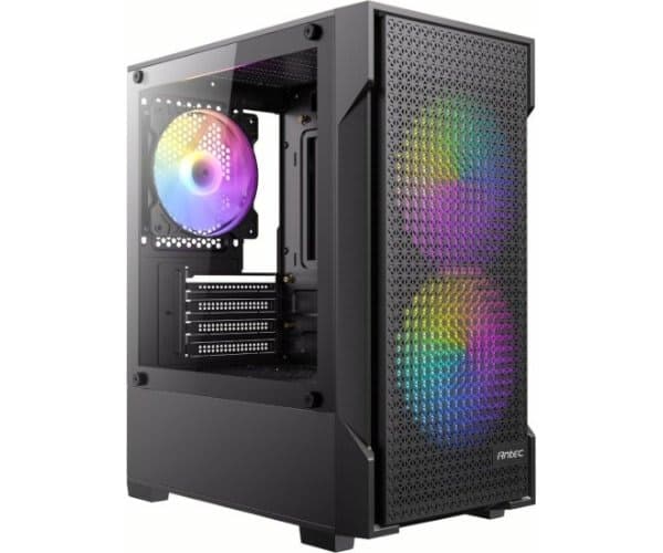Case Antec VX100M ARGB 3X 120mm Fan Micro-ATX Mini Tower — Image 1 | PuzzlePC