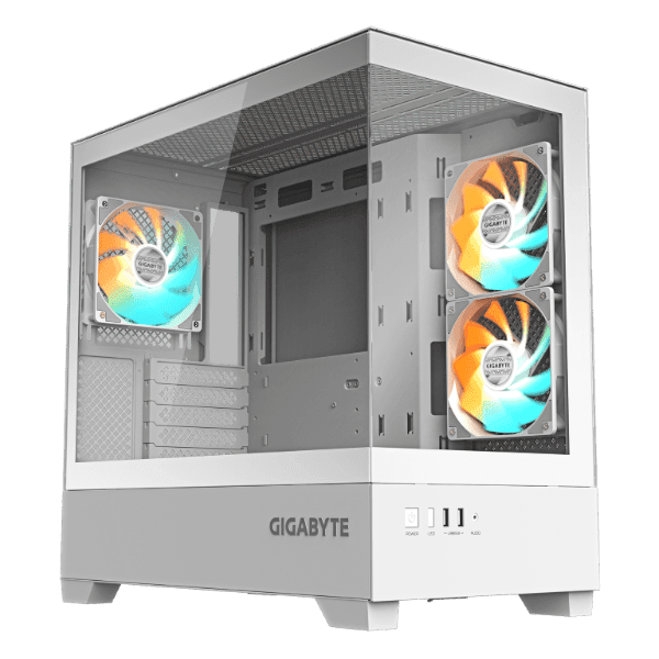 Case Gigabyte C201 PANORAMIC ICE Micro-ATX 3XARGB Fans