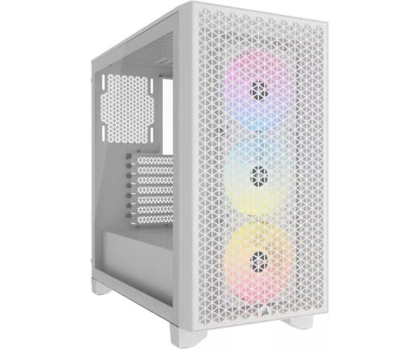 Case Corsair 3000D RGB AIRFLOW Mid Tower CASE White — Image 1 | PuzzlePC
