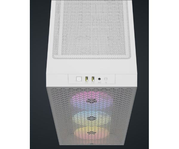 Case Corsair 3000D RGB AIRFLOW Mid Tower CASE White — Preview 4