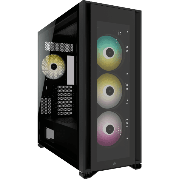 Корпус Corsair iCUE 7000X RGB Tempered Glass Full-Tower ATX BLACK — Миниатюра 9