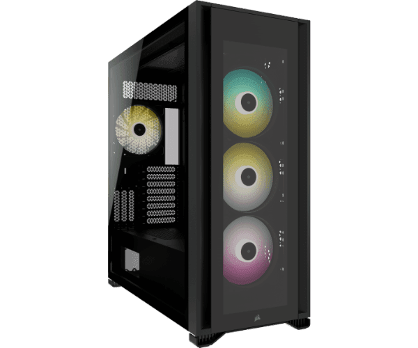 Корпус Corsair iCUE 7000X RGB Tempered Glass Full-Tower ATX BLACK — Миниатюра 4