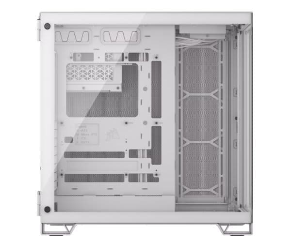 Корпус Corsair 6500X Mid-Tower E-ATX Tempered Glass Case White — Миниатюра 3