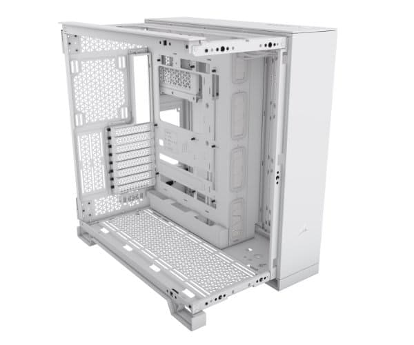 Корпус Corsair 6500X Mid-Tower E-ATX Tempered Glass Case White — Миниатюра 5