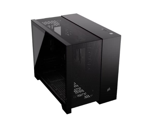 Корпус Corsair 2500D AIRFLOW Mini-Tower mATX NO FANS Black — Миниатюра 2