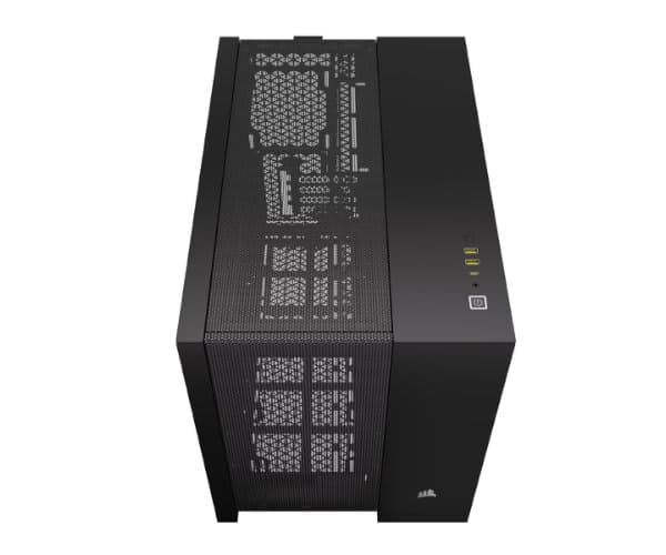 Корпус Corsair 2500D AIRFLOW Mini-Tower mATX NO FANS Black — Миниатюра 4
