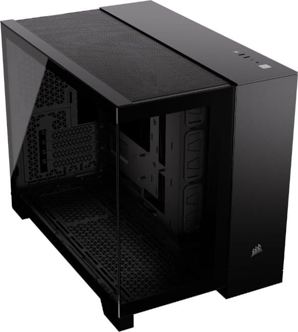 Корпус Corsair 2500X Mini-Tower mATX Tempered Glass NO FANS