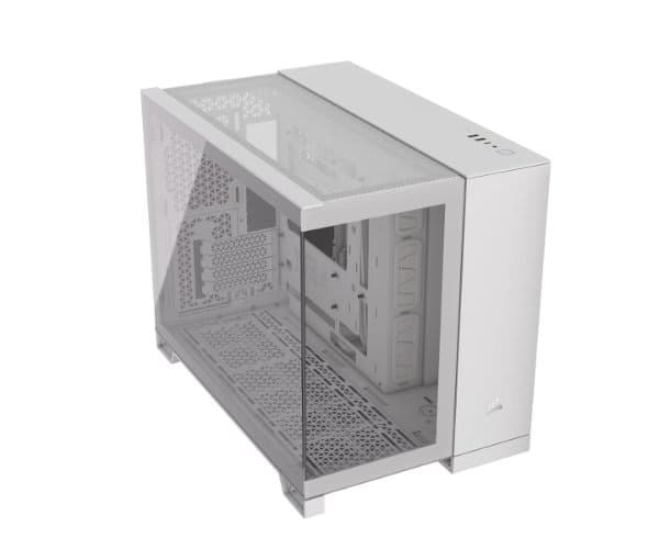 Корпус Corsair 2500X Mini-Tower mATX Tempered Glass NO FANS White — Фото 1 | PuzzlePC