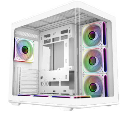 Корпус Cooler Master Elite 600 ATX mid-tower USB-C Airflow White