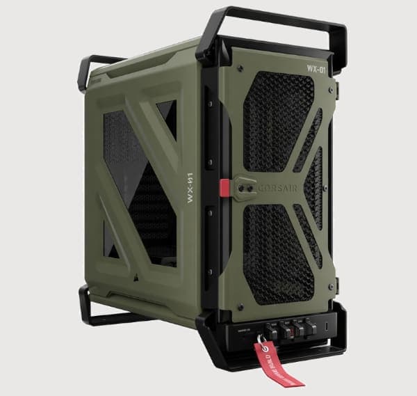 Корпус Corsair WARTHOG Performance Mid Tower Case Military Green