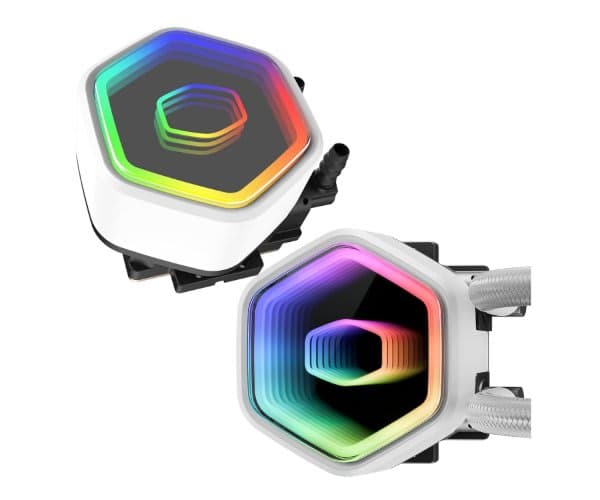 Cooling Cooler Master 360 Core II White 280W TDP Intel/Amd — Preview 3