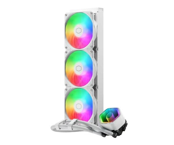 Cooling Cooler Master 360 Core II White 280W TDP Intel/Amd — Preview 2