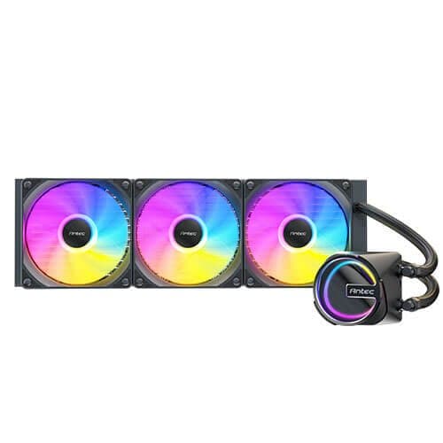 Cooling Antec SKELETON 360 ARGB Black Intel/AMD — Preview 3