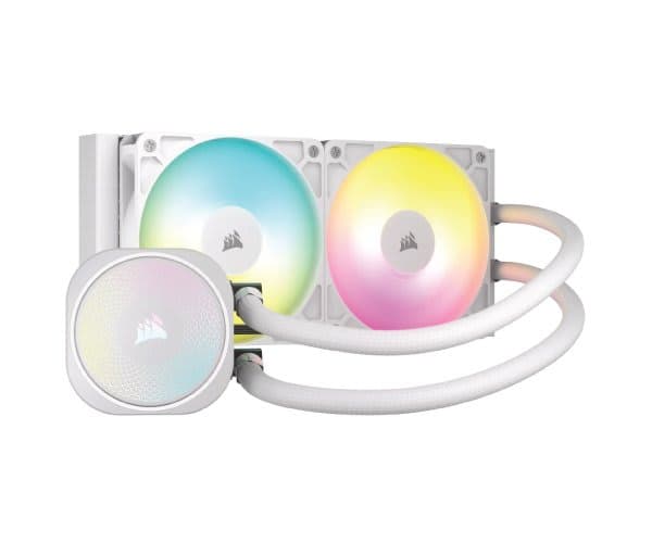 Охлаждение Corsair iCUE NAUTILUS 240 RS RGB Black 240mm AIO — Миниатюра 7