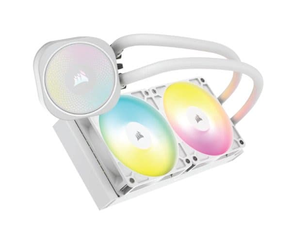 Охлаждение Corsair iCUE NAUTILUS 240 RS RGB Black 240mm AIO — Миниатюра 8