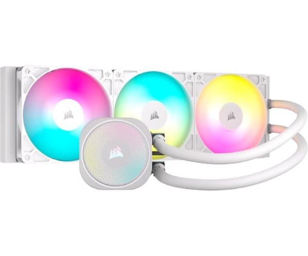 Cooling Corsair iCUE NAUTILUS 360 RS White 360mm AIO — Preview 2