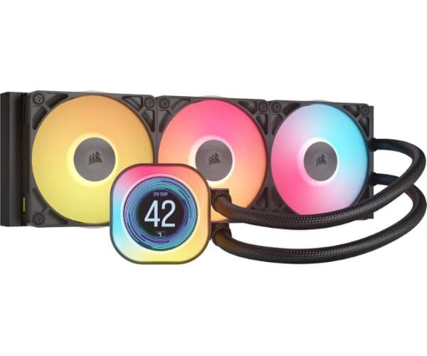 Cooling Corsair iCUE TITAN 360 RX LCD Balck 360mm AIO — Preview 2
