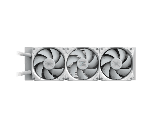 Охлаждение Gigabyte Gaming 360 ICE 3XARGB 120MM Fan White — Миниатюра 9