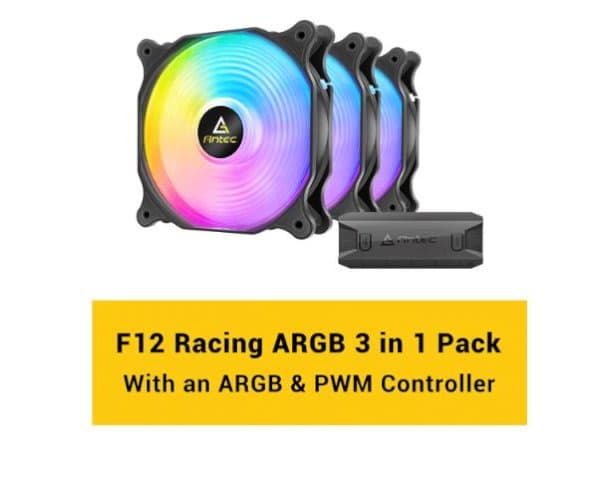 Охлаждение Antec F12 Racing ARGB 120mm PWM — Фото 1 | PuzzlePC