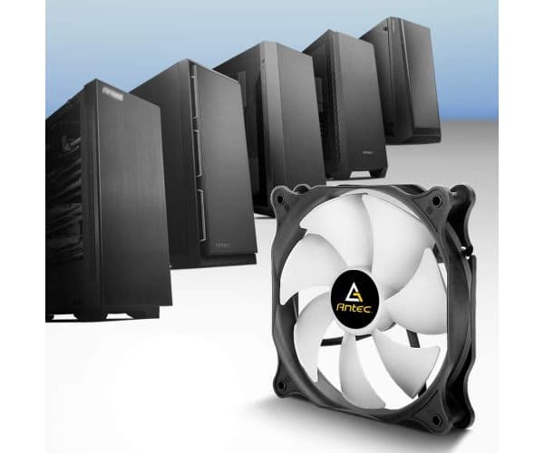 Cooling Antec 140mm Case Fan 3-pin Connector Bulk F14 Series — Preview 3