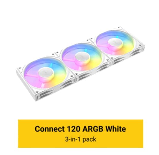 Cooling Antec Connect C120 ARGB BLACK 3PK — Preview 14